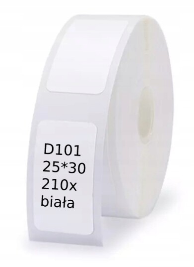 NIIMBOT Etiketter Klistremerker For Etiketter Klistremerker for D101 / 25 x 30mm / 210 stk