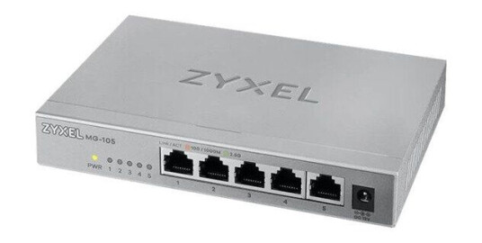 ZyXEL MG-105 - switch - 5 ports - unmanaged (4718937620203)