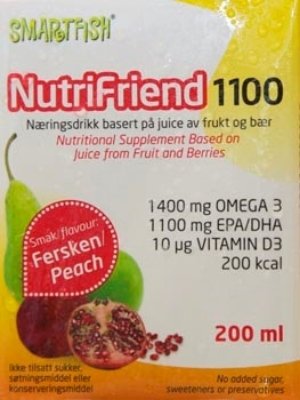 Nutrifriend 1100 fersken Nutrifriend 1100 fersken