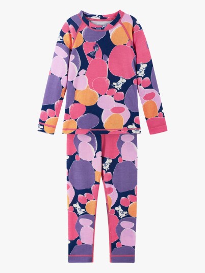 Reima Moomin Trivsam Superundertøy Merinomix Soft Coral 92 Reima Moomin Trivsam Superundertøy Merinomix Soft Coral 92