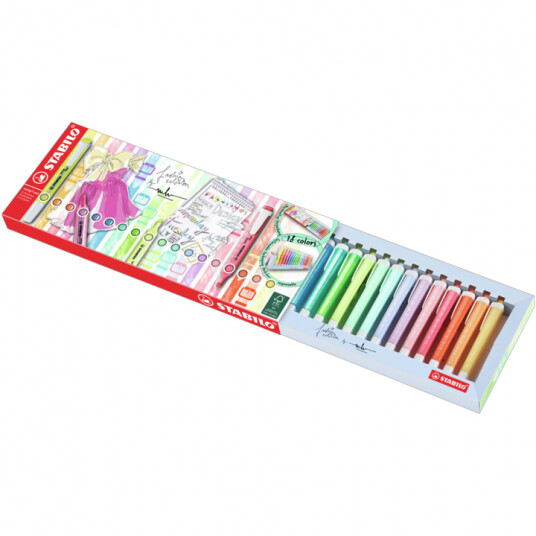 Stabilo Swing Cool Desk Set 18-pakning