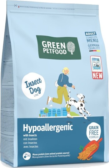 Green Petfood Tørrfôr Hypoallergenic Insectdog Med Insekter 3 kg
