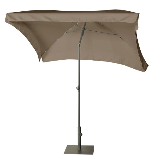 Platinum Aruba parasoll Taupe/grå exkl. parasollfot 2 x 1,3 m Natur