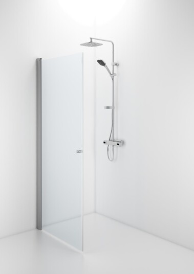 Contura Space SPNK 750 Dusjvegg Blankt Klart Glass 780 mm Singelpakk