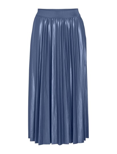 Vila Vinitban Midi Skirt Noos Blue M