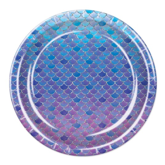 360 Degrees Ltd Papptallerkener Mermaid - 8-pakning