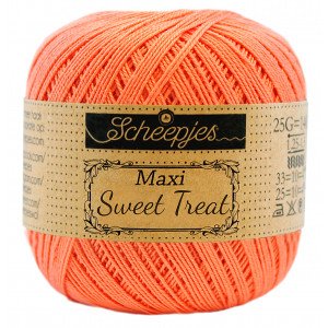 Scheepjes Maxi Sweet Treat Garn Unicolor 410 Rik Korall