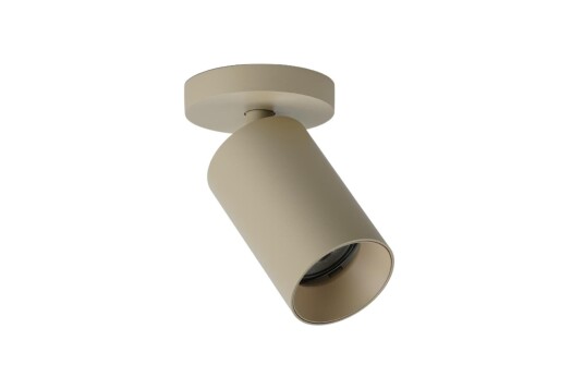 Spoton Circle takspot 1 lys GU10 Beige