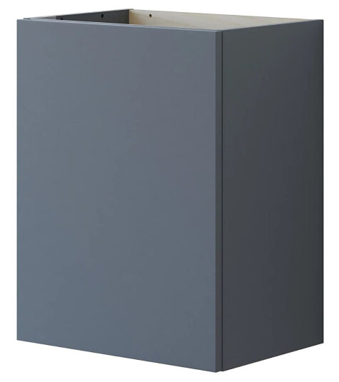 Dansani Inzo Urban Glatt Servantskap Slim 1 Dør B50xh64xd35cm Grå Matt / Venstre Hengslet