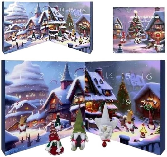 Adventskalender med alver 2024 Adventskalender 2024 24 dagers adventskalender med samlealver
