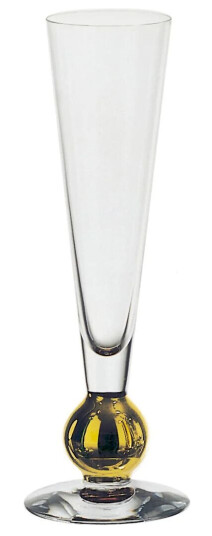 Orrefors Nobel champagneglass 18 cl Clear-gold