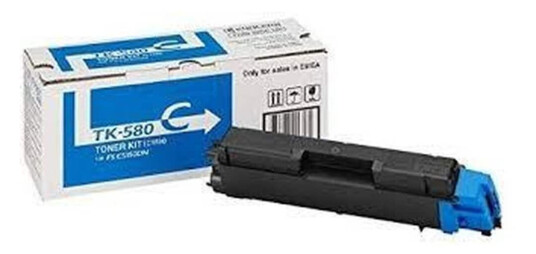 Kyocera Toner Kyocera Tk-580c Cyan Kyocera Toner Kyocera Tk-580c Cyan