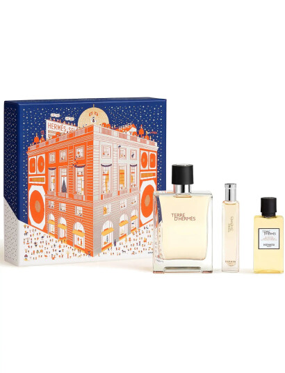 HERMÈS Terre D’hermès, Eau De Toilette Set 100Ml + 15Ml + Shower Gel 40Ml Feh25 - Nude - ONE SIZE HERMÈS Terre D’hermès, Eau De Toilette Set 100Ml + 15Ml + Shower Gel 40Ml Feh25 - Nude - ONE SIZE
