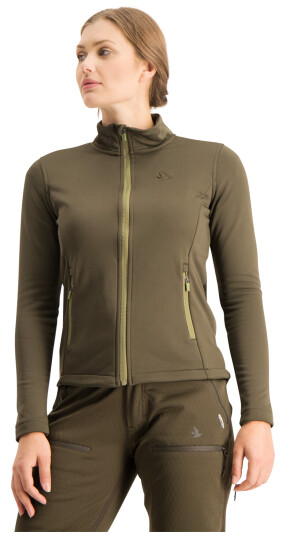 Seeland Emily fleece W, fleecegenser, dame L Pine Green