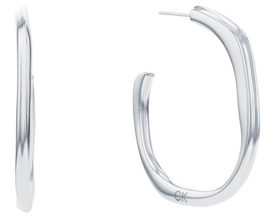 Calvin Klein Elemental Øredobber Rustfritt Stål 35000643 - Dame - Stainless Steel Calvin Klein Elemental Øredobber Rustfritt Stål 35000643 - Dame - Stainless Steel