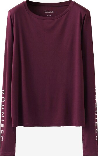 Röhnisch Treningstopp Team Logo Long Sleeve Brun