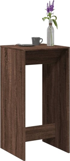 Barbord brun eik 51x50x103,5 cm konstruert tre 8721158387127 Barbord brun eik 51x50x103,5 cm konstruert tre 8721158387127