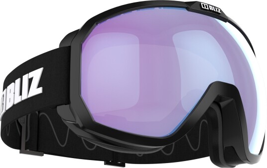 Bliz Charge Otg Matt Black W White Logo / Light Orange&blue, OneSize
