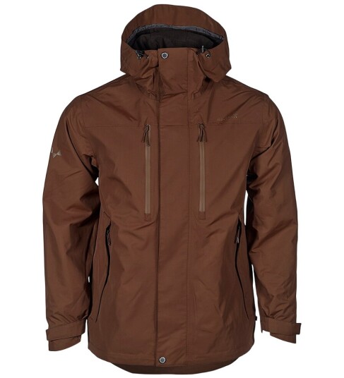 Isbjörn Of Sweden Teens' Tripod Hardshell Jacket Chocolate 158/164 Isbjörn Of Sweden Teens' Tripod Hardshell Jacket Chocolate 158/164