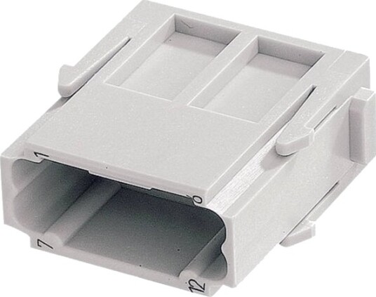 Harting Han Modular 12 Dd Modul for Elektroverktøy med 2,5 mm² Crimpbøsninger Harting Han Modular 12 Dd Modul for Elektroverktøy med 2,5 mm² Crimpbøsninger