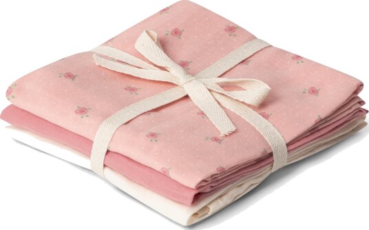 That"s Mine Bora Muslin Cloth 3-Pack Pink ONE SIZE