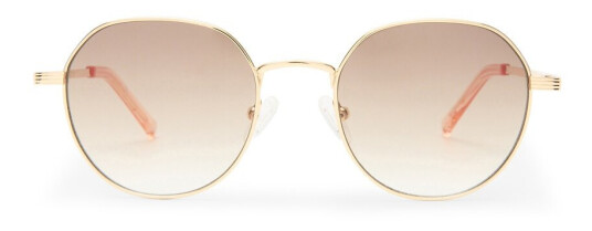 Le Specs Odyssey Bright Gold With Brown Gradient Lens