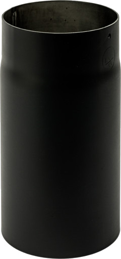 Kierulff 130 mm Metalbestos svart røykrør 150 mm x 2 mm