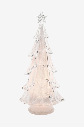 Konstsmide   Akryl juletre B/O 37cm Transparent