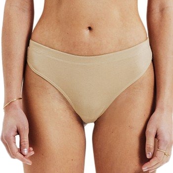 Bread and Boxers Modal Thong Truser 2P Beige modal X Small Dame