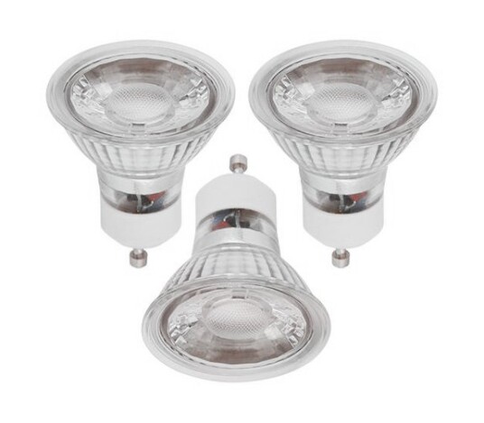 Scanlight As Spotlight LED Pære 5W 2700K 420lm GU10 Glass 3PK Scanlight As Spotlight LED Pære 5W 2700K 420lm GU10 Glass 3PK