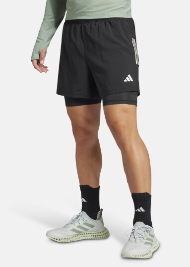 Adidas Otr B S 2in1 M Black M Løpeshorts