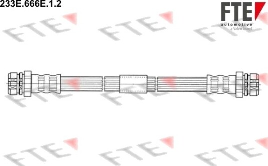 FTE 9240396 Bremseslange FTE 9240396 Bremseslange
