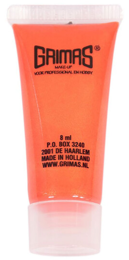 Grimas B.V. Grimas Ansikts- og Kroppsfarge Metallic - Oransje