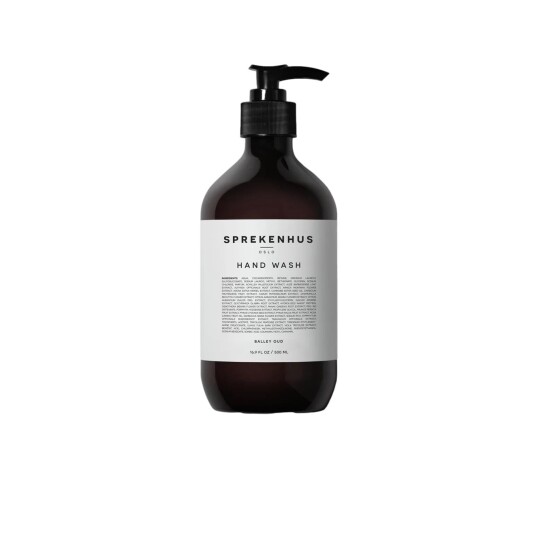 Sprekenhus Hand Wash Balley Oud 500ml Håndsåpe Sort Sprekenhus Hand Wash Balley Oud 500ml Håndsåpe Sort
