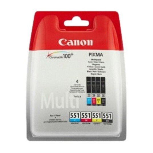 Canon Blekk Multipack Cli-551 (c/m/y/bk)
