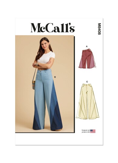 McCall's 8408 - Bukse & Shorts U5 (16-18-20-22-24)