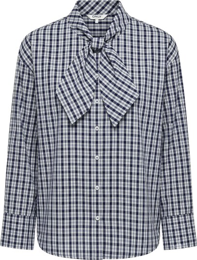 ONLY Onldisako L/S Bow Detail Shirt Wvn Ex NAVAL ACADEMY L