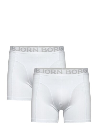 Björn Borg Organic Cotton Stretch Boxer 2P   White   XXL