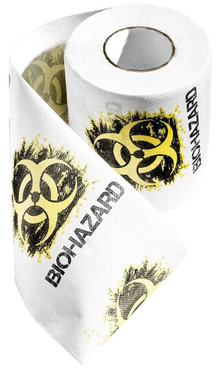 Gadget Master Toalettpapir Biohazard - 1-pakning