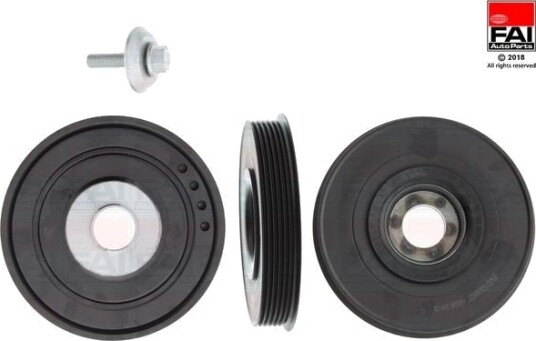Remskivesett, veivaksel FAI AutoParts FVD1006K Remskivesett, veivaksel FAI AutoParts FVD1006K