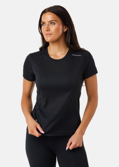 Swedemount Ultra Light Tee W Black 34 Løpe T-Shirts