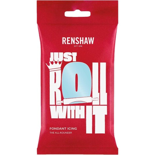 Lyseblå Fondant Fra Renshaw 250g Lyseblå Fondant Fra Renshaw 250g