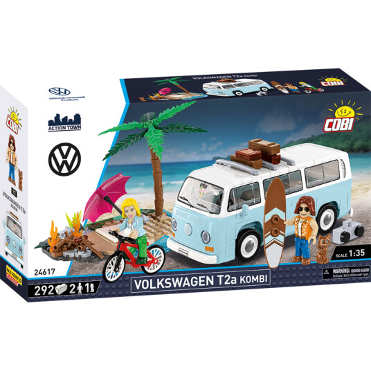 COBI Action Town: VW Byggesett 292 Deler   Volkswagen T2a Kombi
