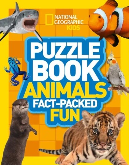 Puzzle Book Animals Av National Geographic Kids