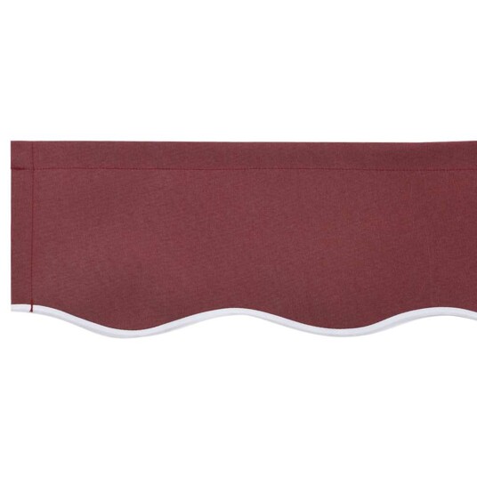 markisevalance for 2.5 m ramme Burgunder 2.3x0.2 m