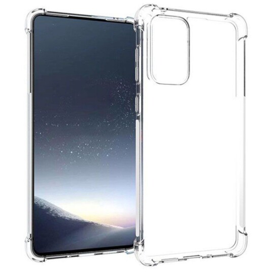 INCOVER Samsung Galaxy A73 (5G) Shockproof Plastdeksel - Gjennomsiktig