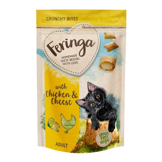 Feringa Crunchy Bites Kylling & Ost 30 G
