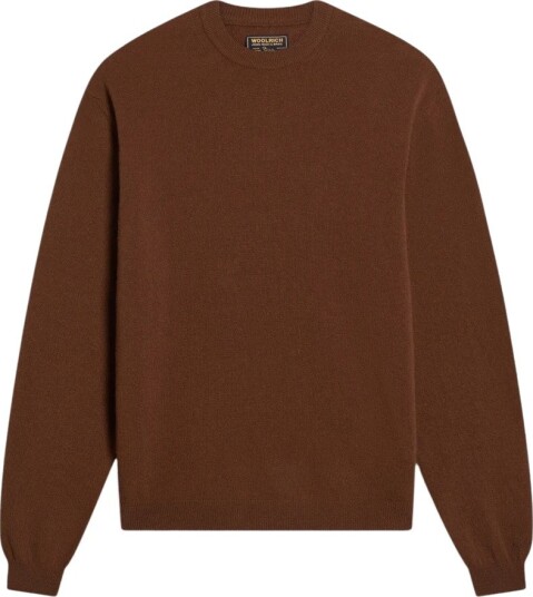 Woolrich, Herre, Strikkevarer, Brun, XL,