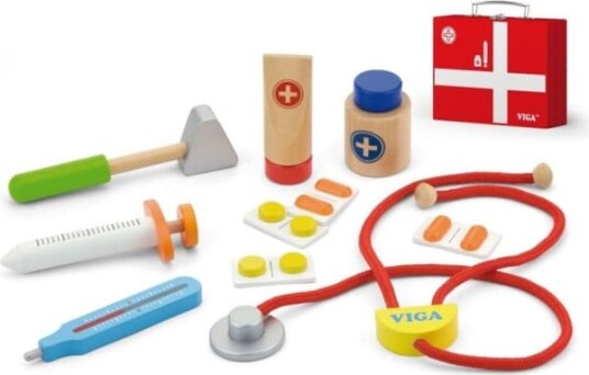 Viga Doktorens koffert en liten lege