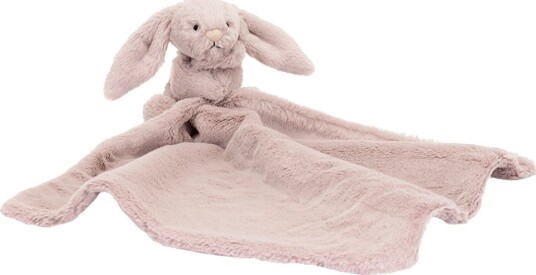 Jellycat Bashful Luxe Bunny Koseklut Med Gaveeske - 34 × 34 cm - Rosa